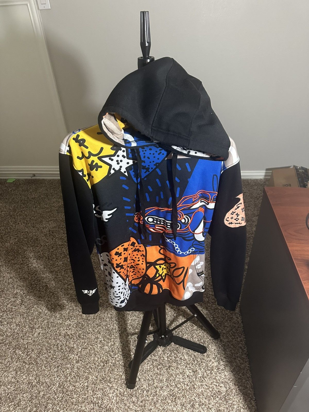 Other SCREENSHOT Mens Urban Hip Hop Premium Fleece Hoodie Large Size US L / EU 52-54 / 3 - 4 Thumbnail
