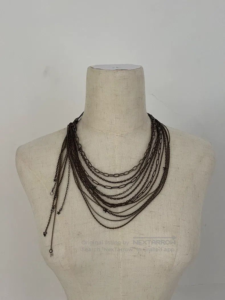 Japanese Brand Japanese Brand Gunda Chain Fringe Star Necklace Size ONE SIZE - 1 Thumbnail