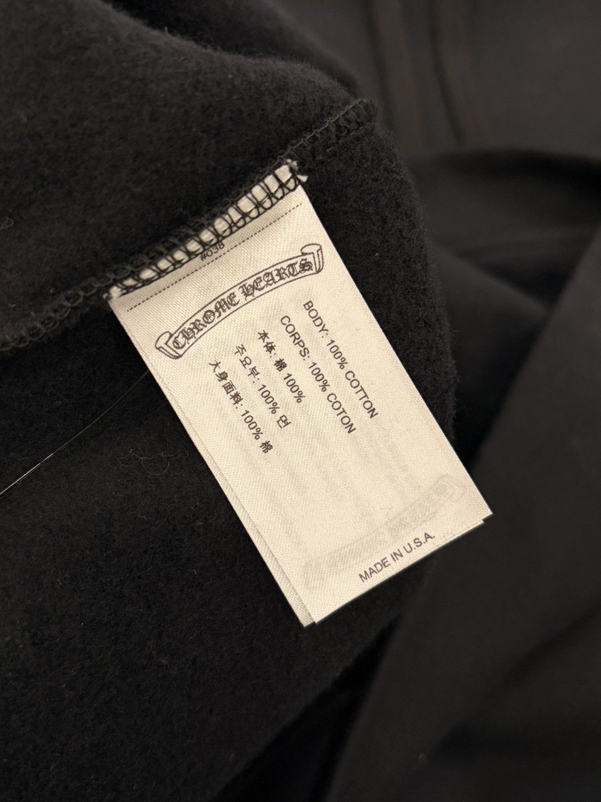 Chrome Hearts Black Chrome Hearts Miami Hoodie Size US M / EU 48-50 / 2 - 8 Thumbnail