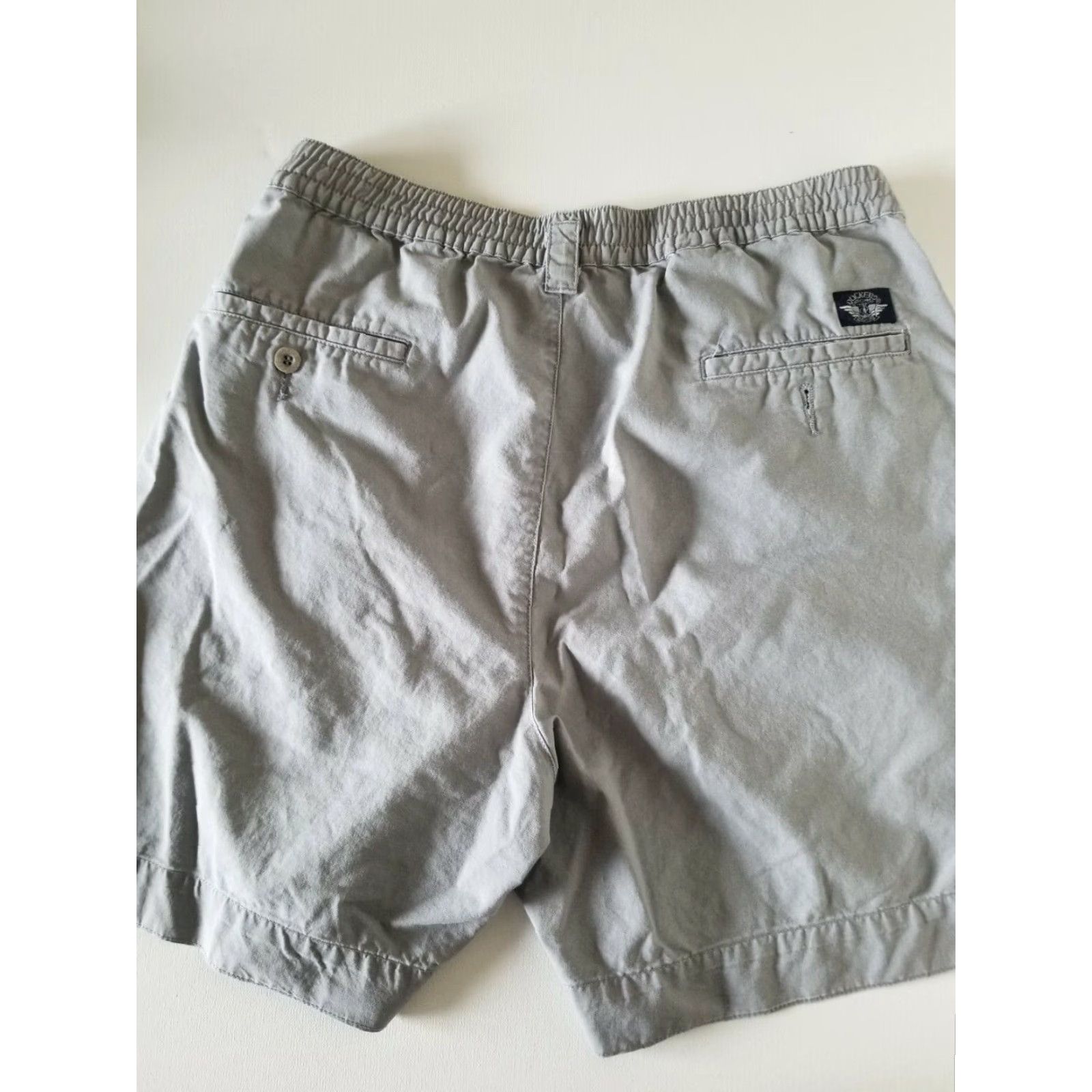 Dockers DOCKERS Shorts Grey Pleaded 100% Cotton Size 33 Men Regular Gray Shorts 33 Dockers Size US 33 - 2 Thumbnail
