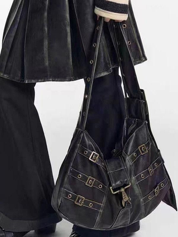 Vintage Y2K Vintage Harajuku Black Purse Size ONE SIZE - 5 Thumbnail
