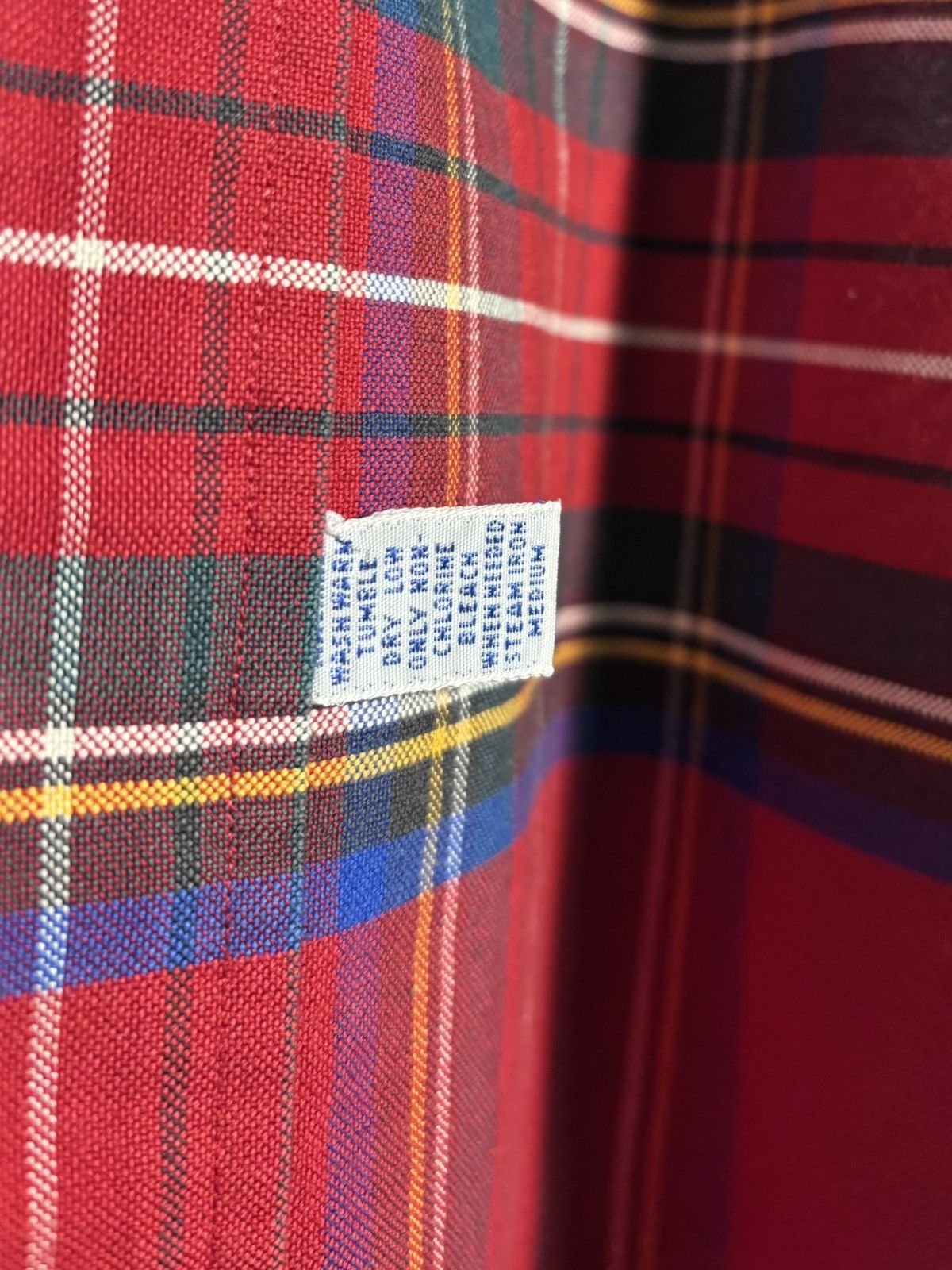 Ralph Lauren RALPH LAUREN | NWOT Classic Red Plaid Button-Down Shirt Size US L / EU 52-54 / 3 - 4 Thumbnail