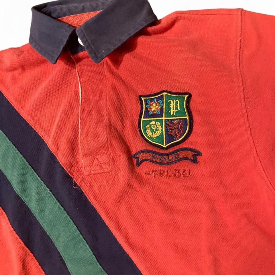Polo Ralph Lauren Polo Ralph Lauren Red and Navy Polo Shirt Kids Size Small 8 Size US XS / EU 42 / 0 - 4 Thumbnail