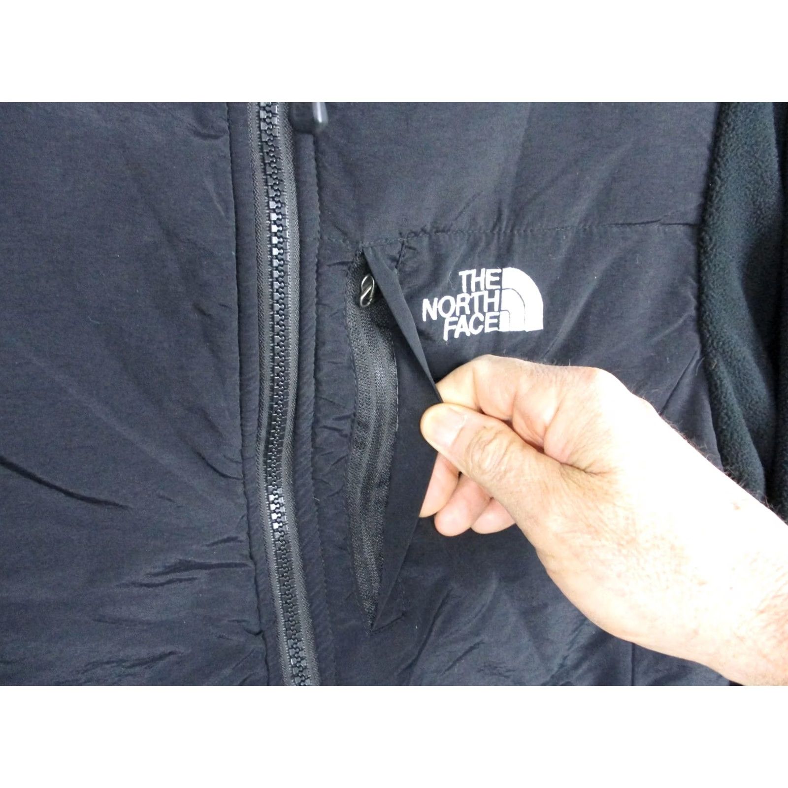 The North Face VINTAGE? No — The North Face Jacket Womens L Black Polartec Fleece Full Zip Interchange Hull? Size L / US 10 / IT 46 - 5 Thumbnail