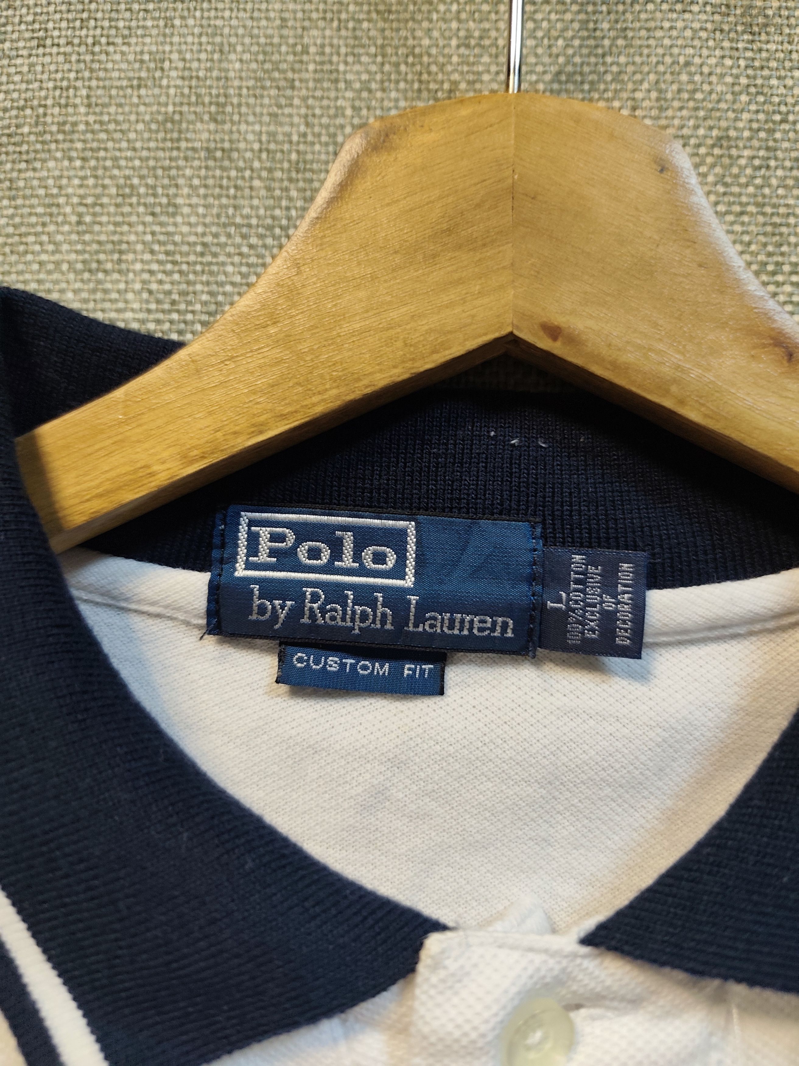 Polo Ralph Lauren Vintage Long Sleeve Polo Ralph Lauren Paris Size US M / EU 48-50 / 2 - 6 Thumbnail