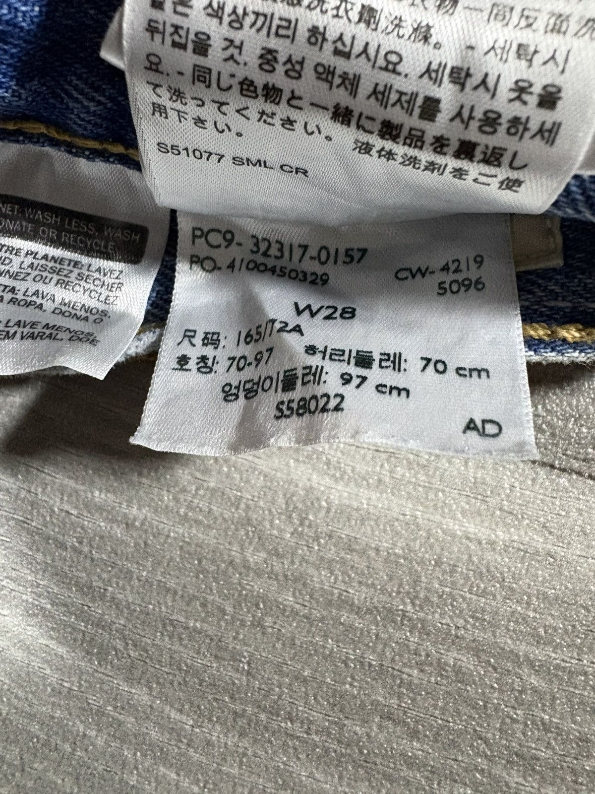 Levi's Short en jean Levi’s 501 - W28 FR38 | Bleu - Femme Size 27" / US 4 / IT 40 - 8 Thumbnail
