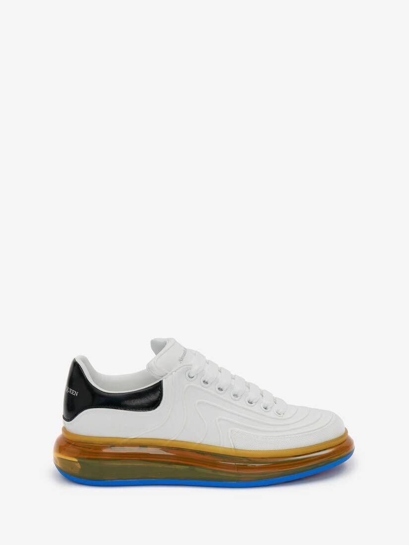 Alexander McQueen o1w1db10725 Oversized Sneaker in White/Multi Size US 7 / EU 40 - 1 Thumbnail