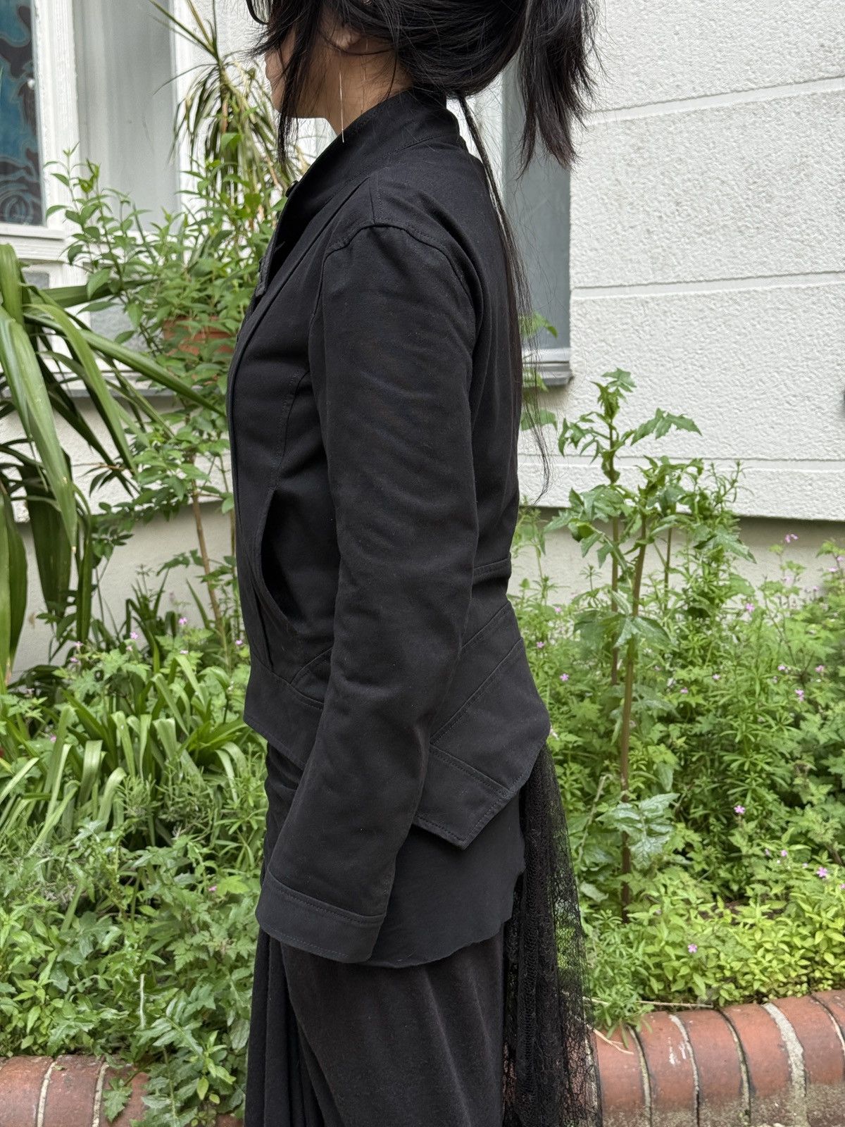 Ann Demeulemeester Ann Demeulemeester buttons biker jacket Size XXS / US 00 / IT 34 - 10 Thumbnail