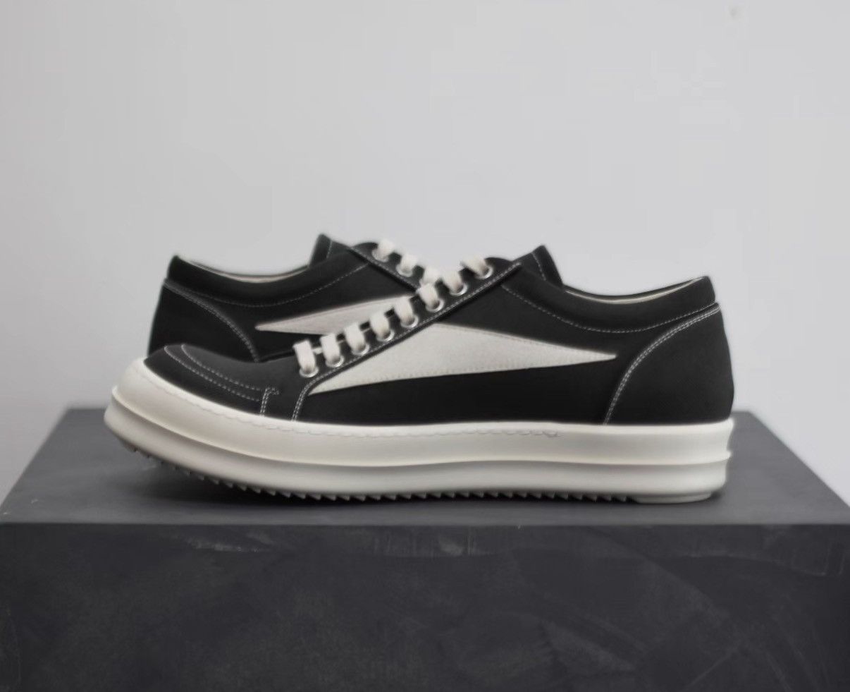 Rick Owens Rick Owens DRKSHDW New Canvas Vans-Inspired Sneakers Size US 8 / EU 41 - 4 Thumbnail