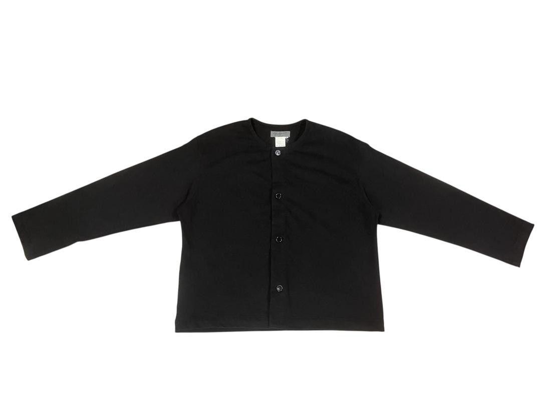 Yohji Yamamoto Yohji Yamamoto Pour Homme Full Black Casual Jacket Size US M / EU 48-50 / 2 - 1 Thumbnail