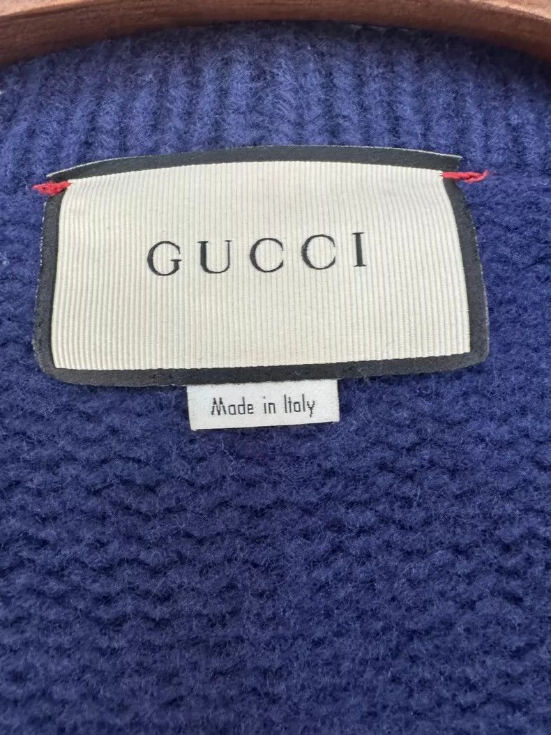 Gucci Gucci Knit Cardigan with Stripes-2506 Size US L / EU 52-54 / 3 - 4 Thumbnail