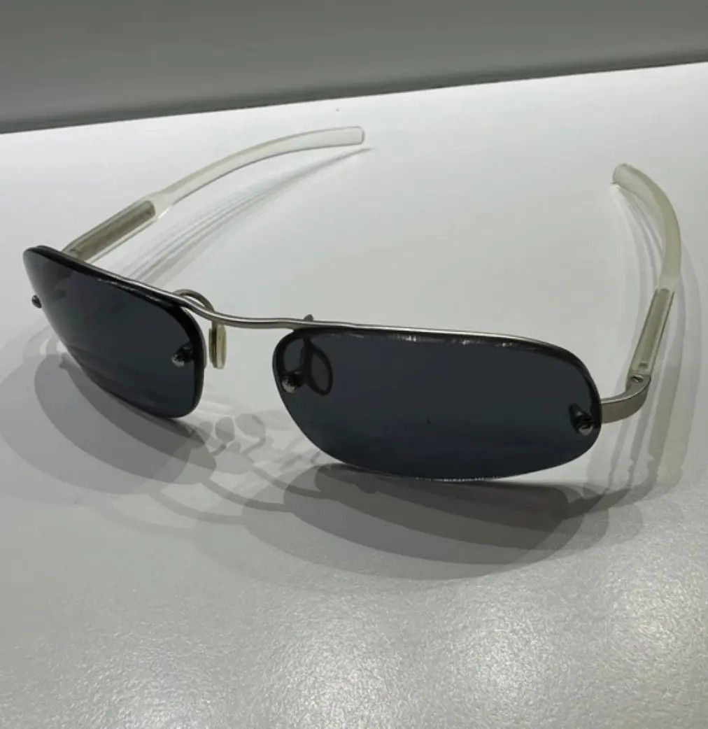 Prada PRADA Sunglasses SPR 56A Star Symbol Wrap Shield Mask Size ONE SIZE - 2 Thumbnail