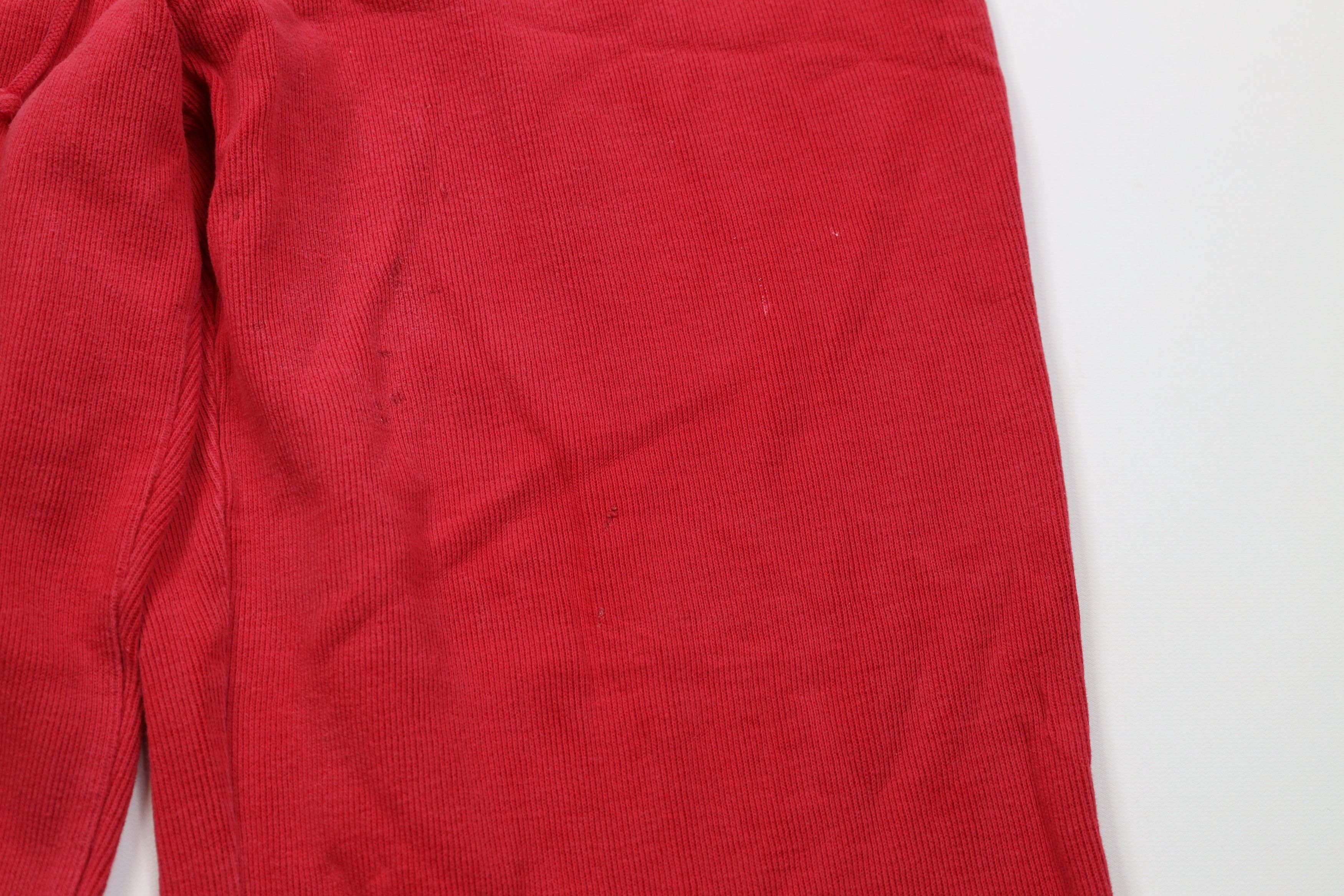 Vintage Vintage 90s Y2K Streetwear Ribbed Knit Wide Leg Pants Size 32" / US 10 / IT 46 - 6 Thumbnail