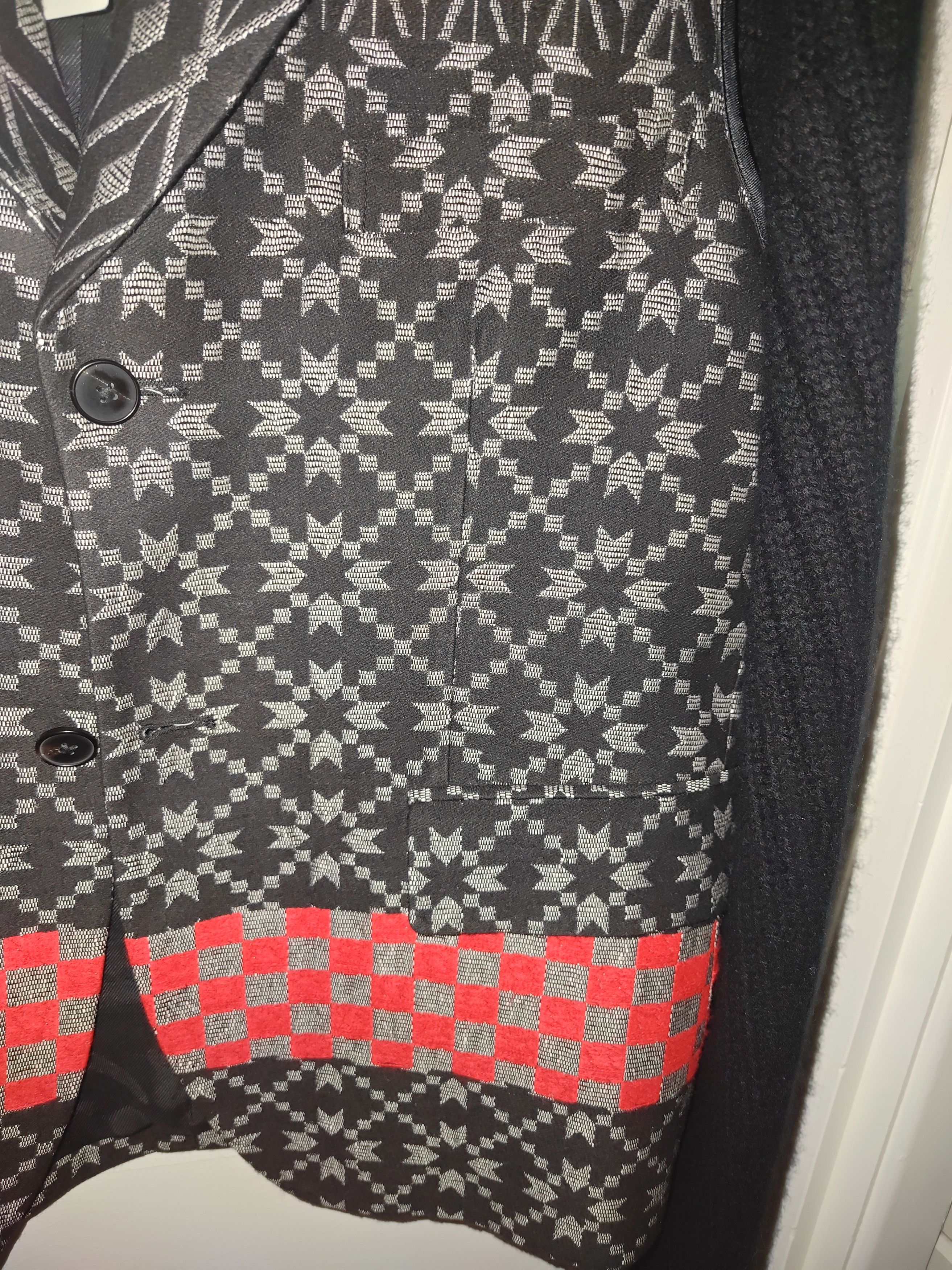 Haider Ackermann Haider Ackerman Patterned Blazer Size US M / EU 48-50 / 2 - 3 Thumbnail