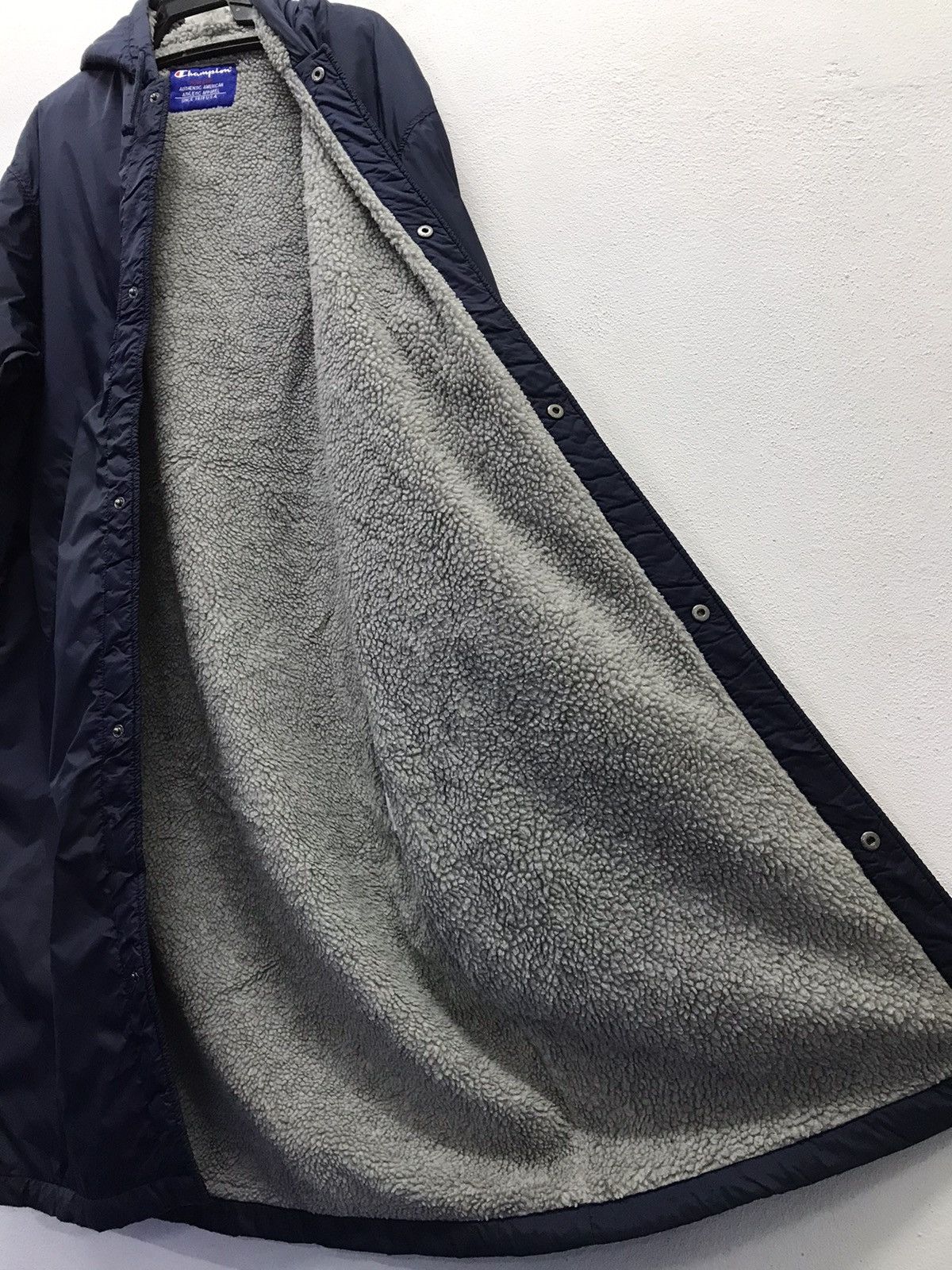 Champion × Vintage Vintage Champion M Yajima Long Jacket Hoodie Size US XXL / EU 58 / 5 - 9 Thumbnail