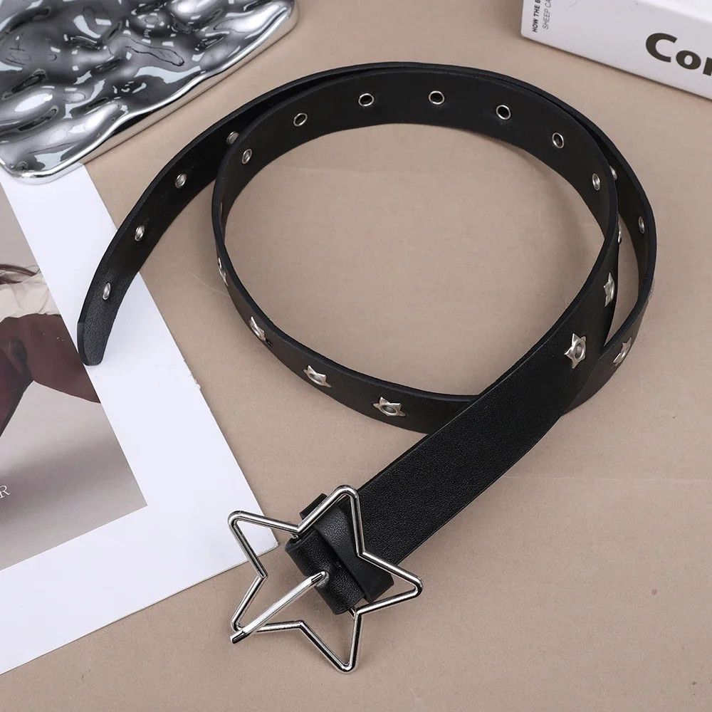 Designer × Vintage Star Eye Rivet Belt Size ONE SIZE - 4 Thumbnail