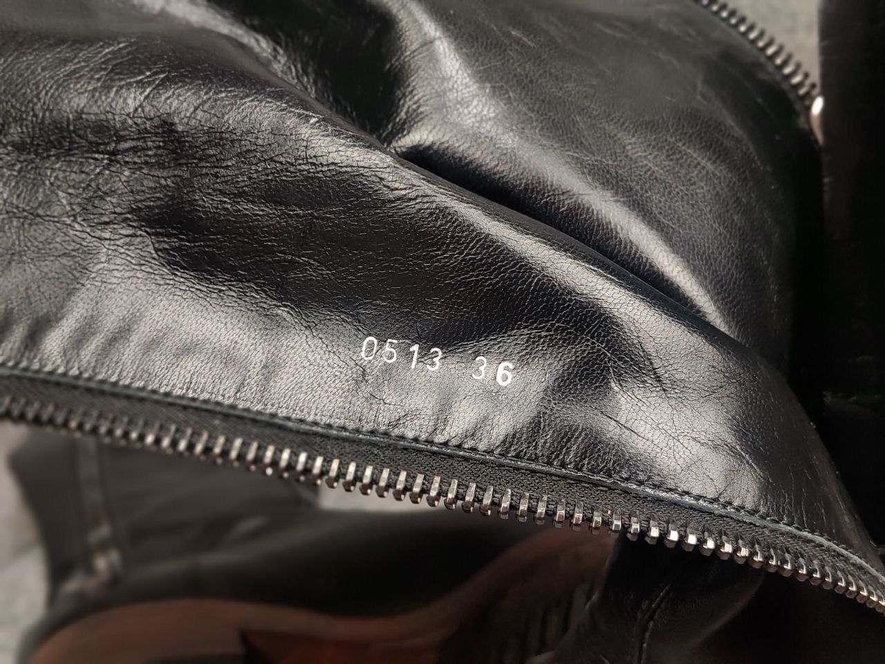 RoccoP Rocco P. Hand Made Torre Saw Patrisio Leather Zip Boots Size US 6 / IT 36 - 17 Thumbnail