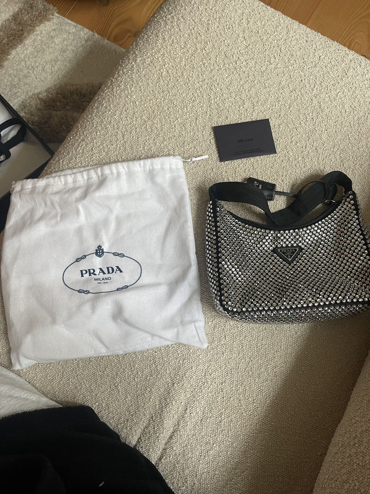 Prada Prada 2000 re-edition crystal handbag Size ONE SIZE - 5 Thumbnail
