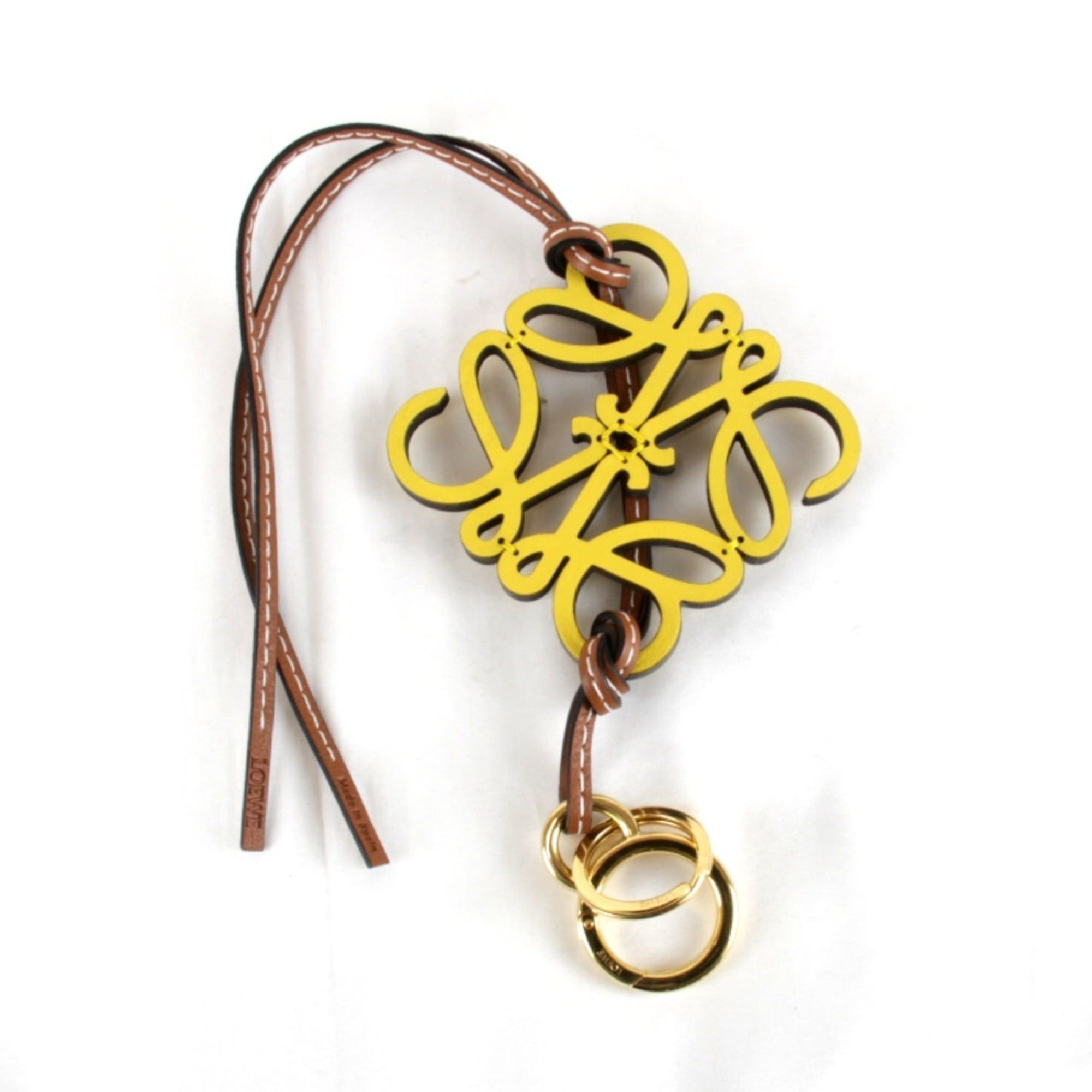 Loewe LOEWE Charm Leather Yellow Women's Size ONE SIZE - 1 Thumbnail