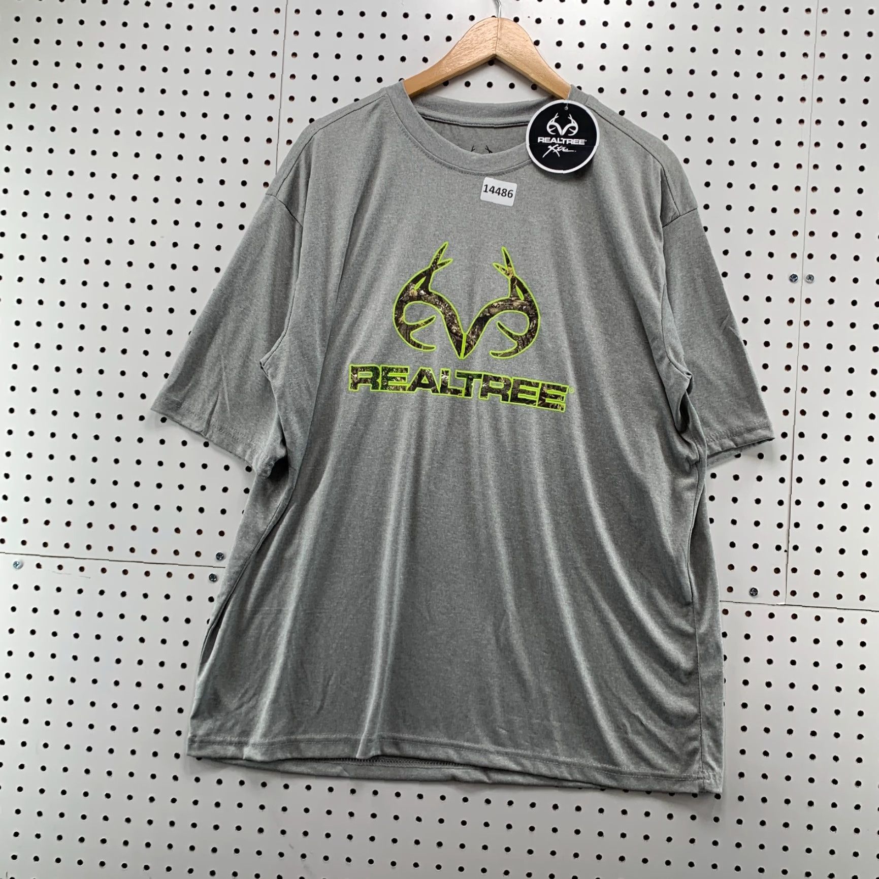 Realtree VINTAGE Realtree Camouflage T-Shirt Adult XL Gray Short Sleeve Logo Unisex Size US 36 / EU 52 - 7 Thumbnail