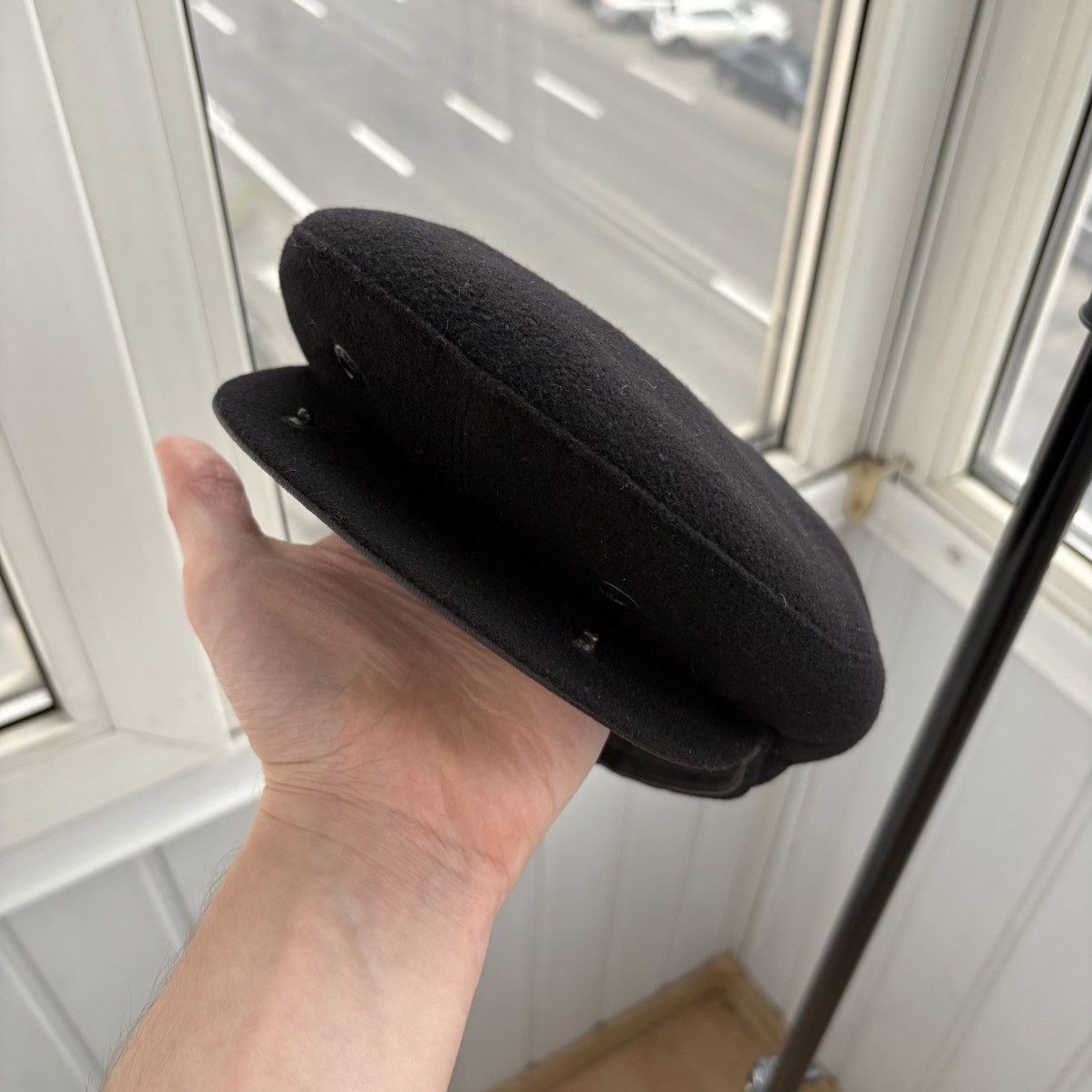 Hugo Boss Hugo Boss Vintage 80s Beret Wool S Size Size 28 - 4 Thumbnail