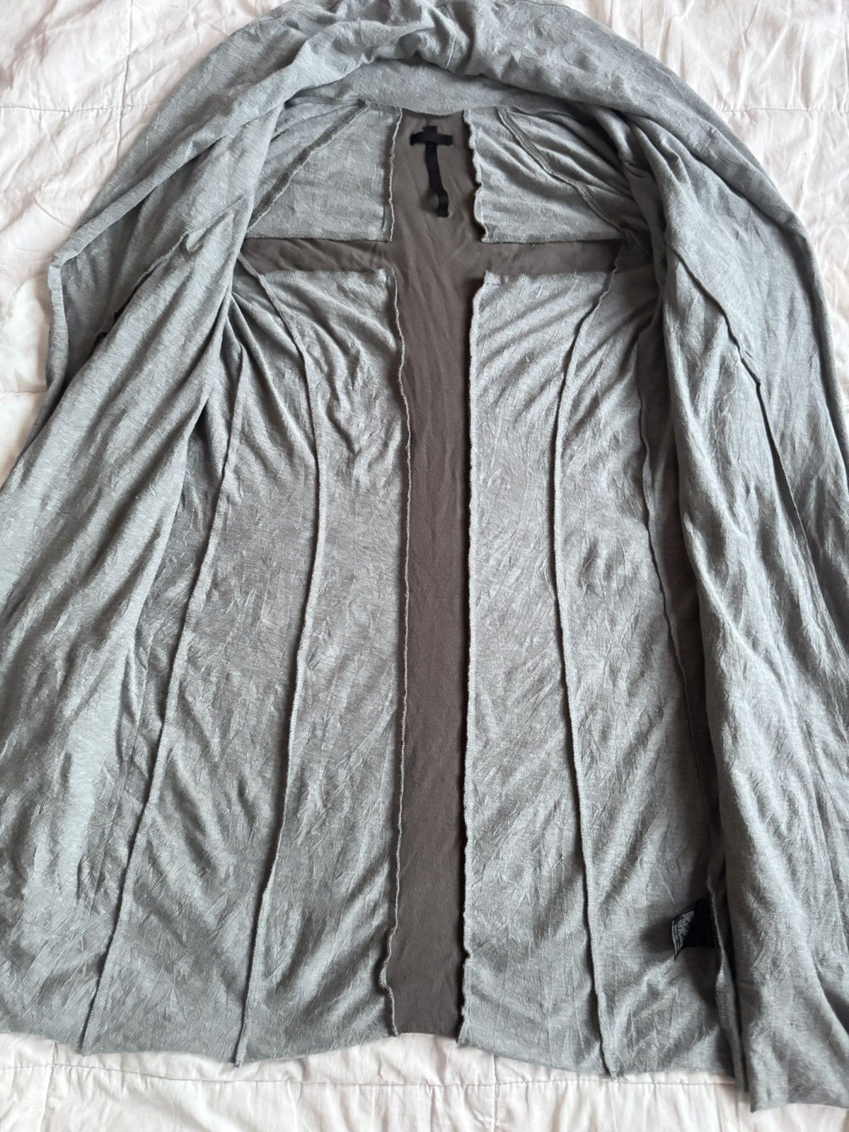 Le Grande Bleu (L.G.B.) L.G.B. Back Cross Hoodie Grey Size 0 (XS-S) Size US S / EU 44-46 / 1 - 6 Thumbnail