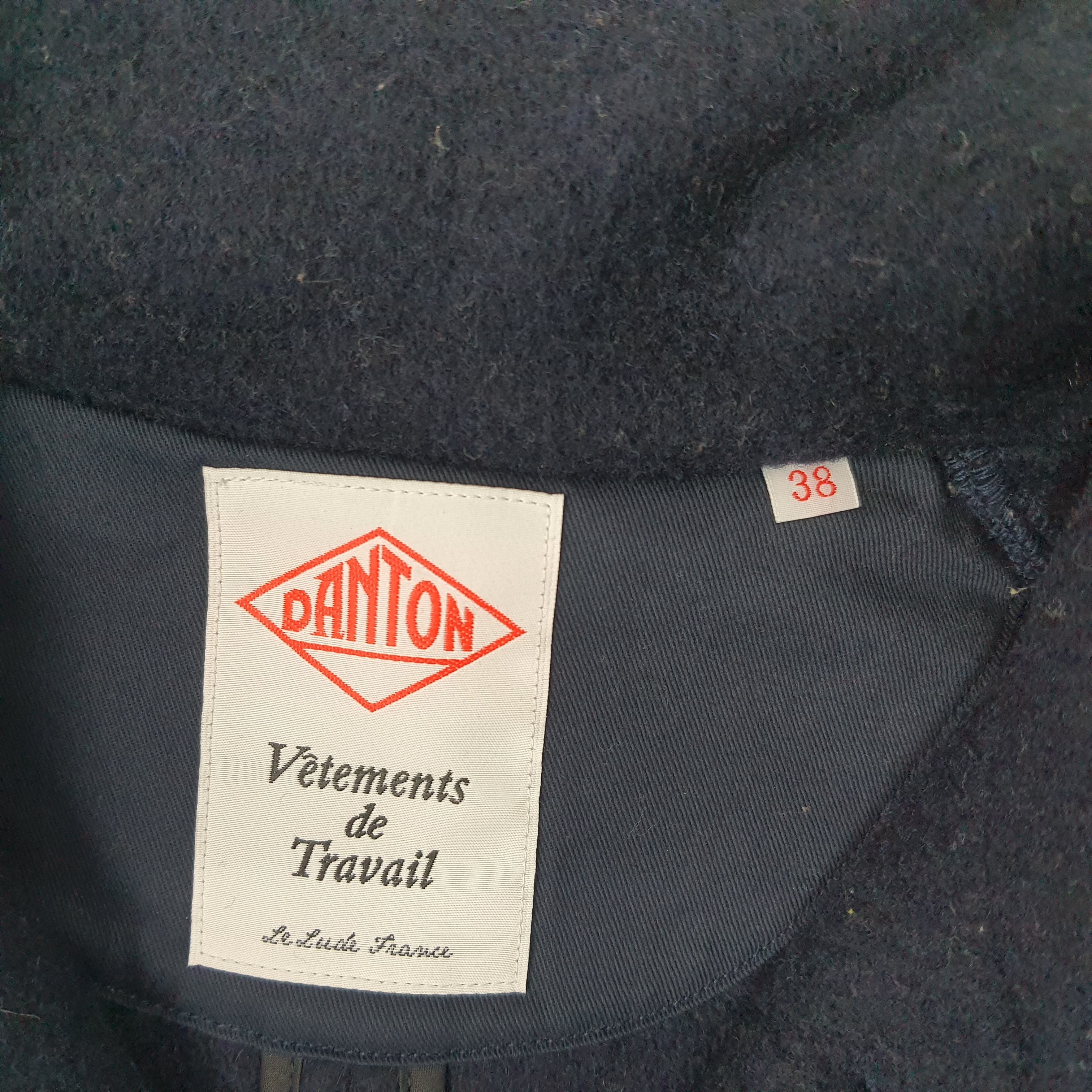Danton × Designer × Vintage Vintage Danton Veterment de Travail Jacket C229N18 Size US S / EU 44-46 / 1 - 4 Thumbnail