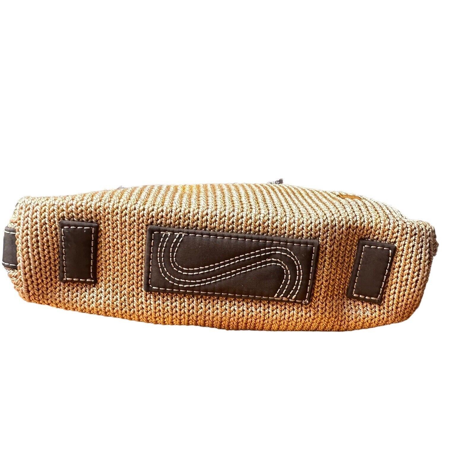 The Sak The Sak Original Taupe Woven Knit Leather Strap Shoulder Bag Size ONE SIZE - 9 Thumbnail