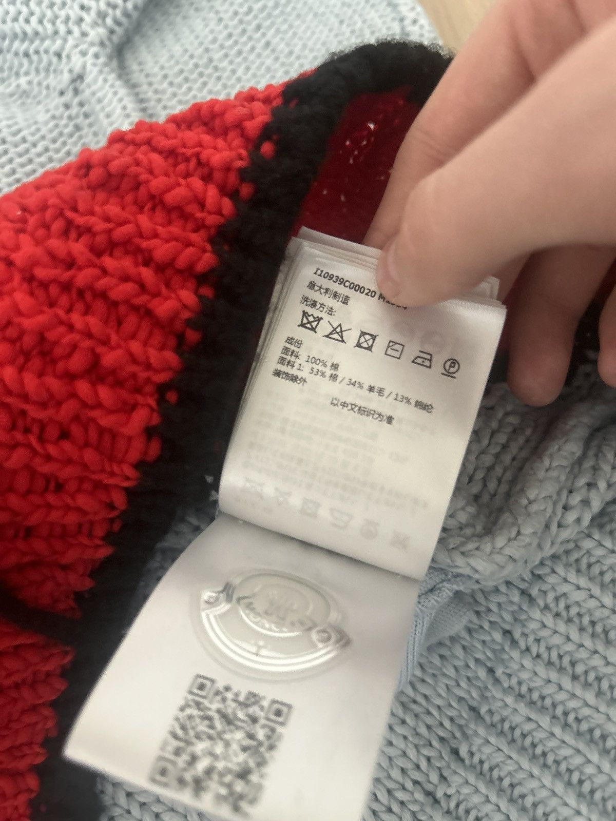 Moncler Moncler Peanuts Snoopy Tricot Knit Sweater Light blue Size US XS / EU 42 / 0 - 11 Thumbnail