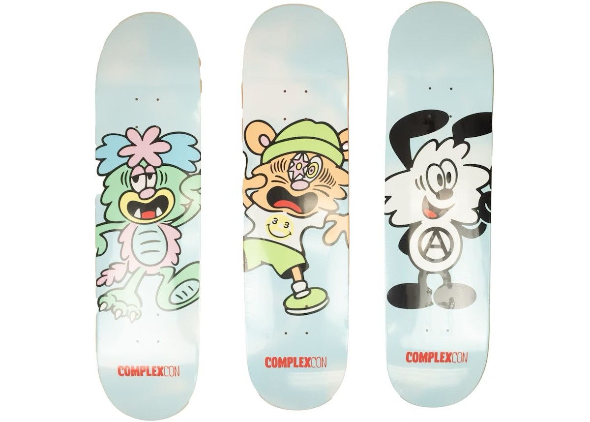 ComplexCon Verdy x ComplexCon Skateboard Deck Set | Grailed