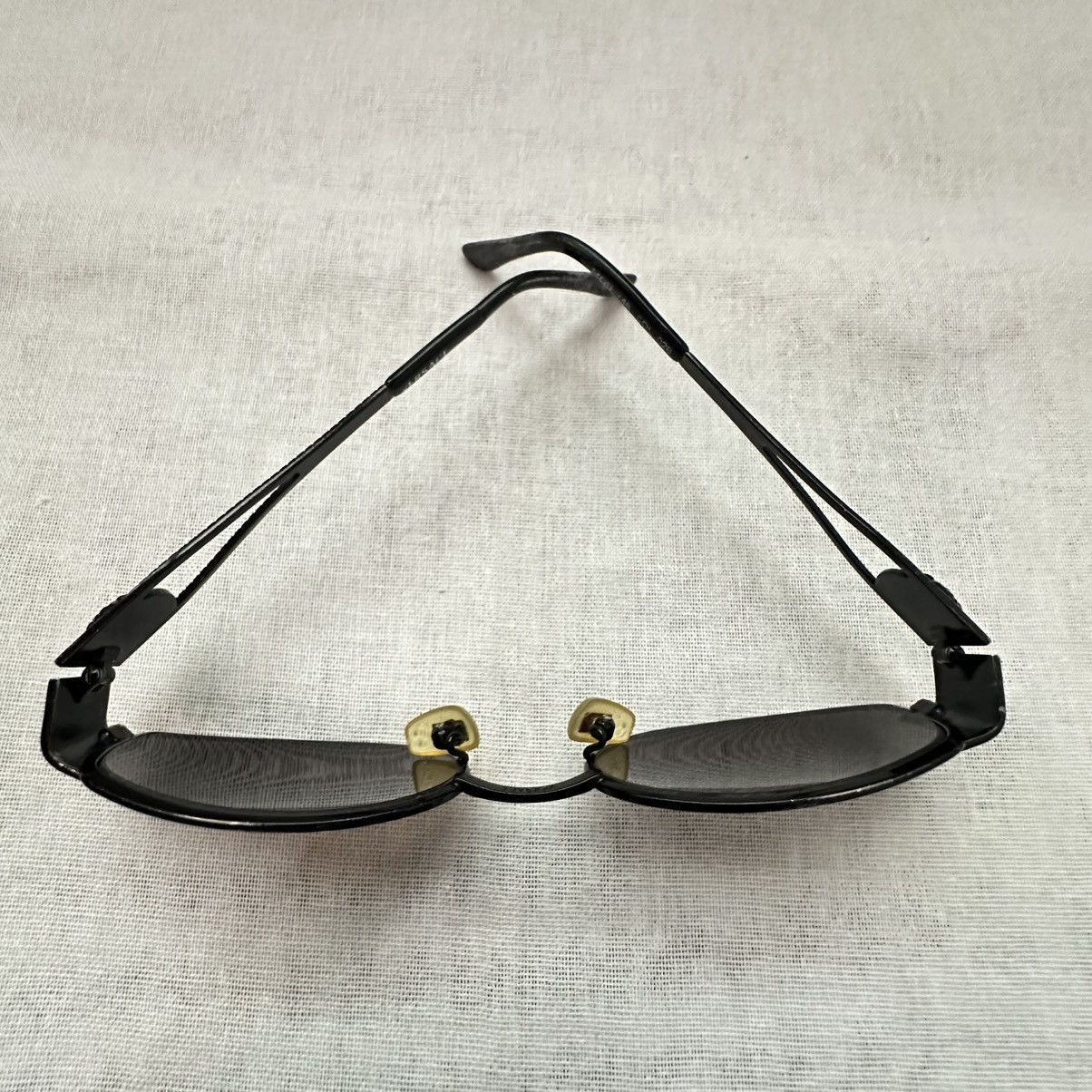 Versace Vintage Gianni Versace Medusa Black Metal Sunglasses X48 Size ONE SIZE - 11 Thumbnail