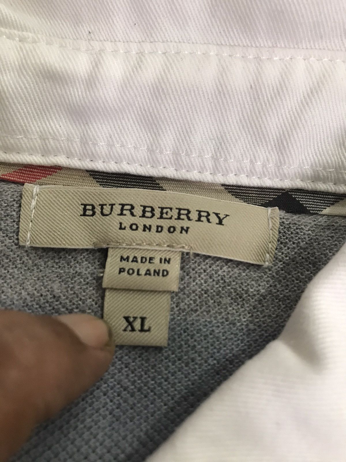 Burberry × Designer × Vintage Burberry women polo tee Size XL / US 12-14 / IT 48-50 - 7 Thumbnail