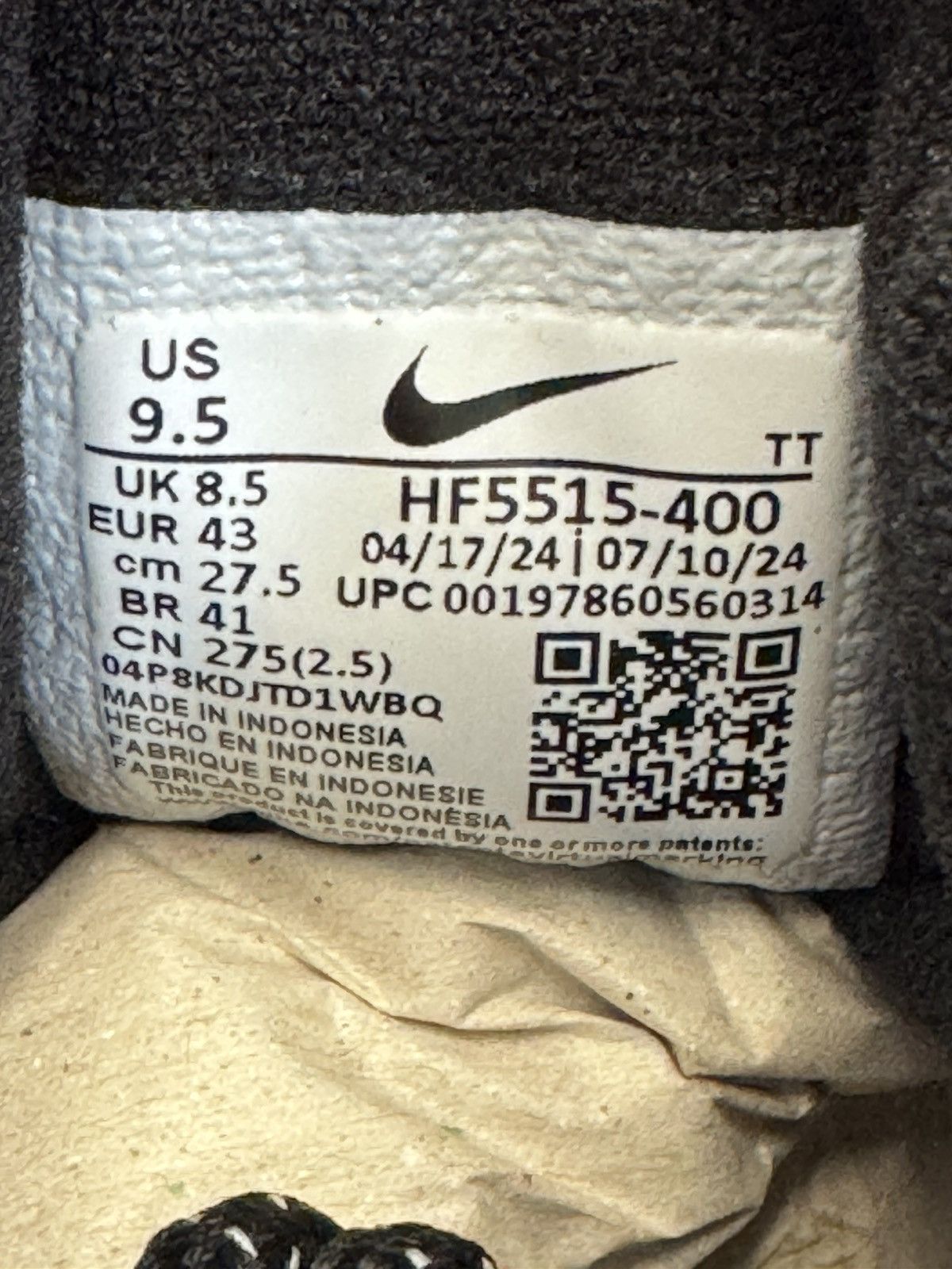 Nike 2024 Special Box Set Nike Air Max 95 + Air Force 1 Signed Size US 9.5 / EU 42-43 - 11 Thumbnail