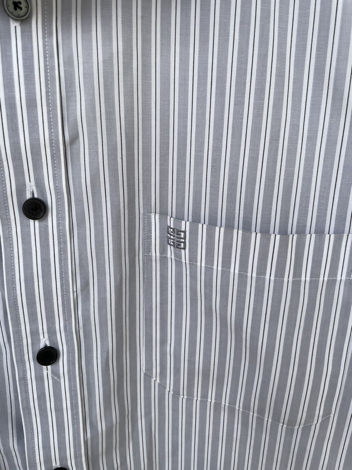 Givenchy Vintage Givenchy Striped Shirt Size US M / EU 48-50 / 2 - 4 Thumbnail