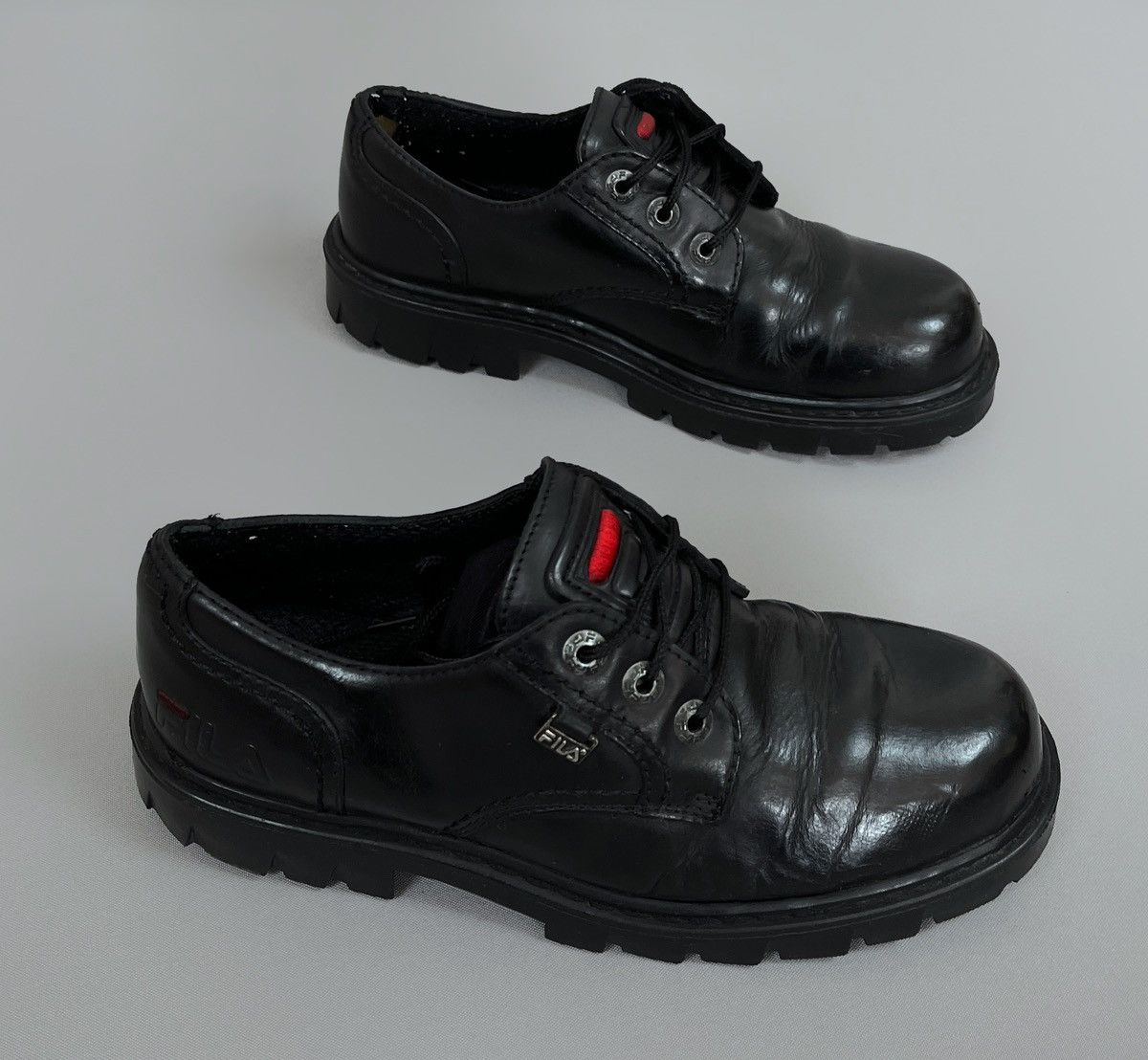 Fila 🔥Rare 90’s FILA Raver Punk Avant Garde Boots Size US 8.5 / EU 41-42 - 2 Thumbnail