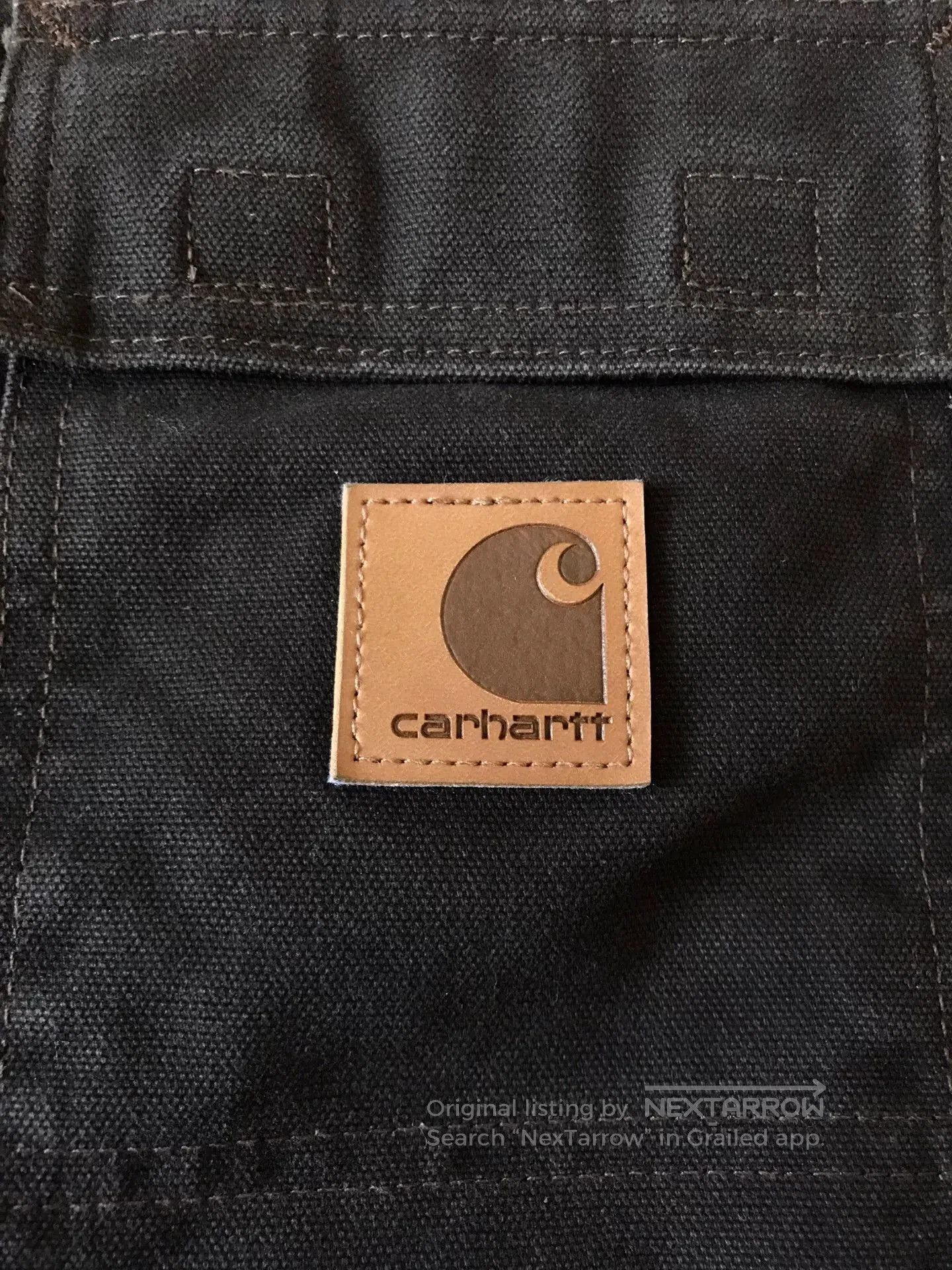 Carhartt Carhartt C26 DKB Washed Canvas Work Jacket. Size US M / EU 48-50 / 2 - 5 Thumbnail