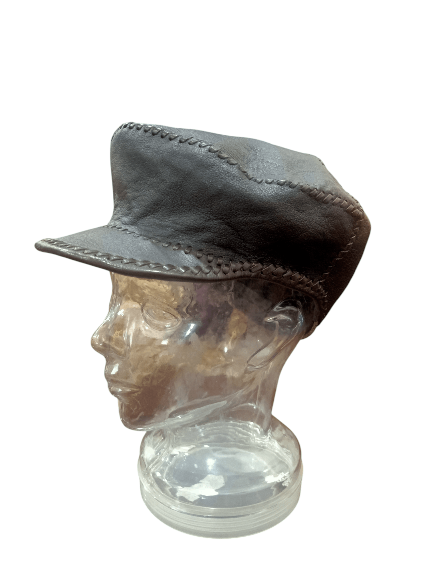 Japanese Brand × Leather Handmade Leather/Python Leather Hat Size ONE SIZE - 1 Thumbnail