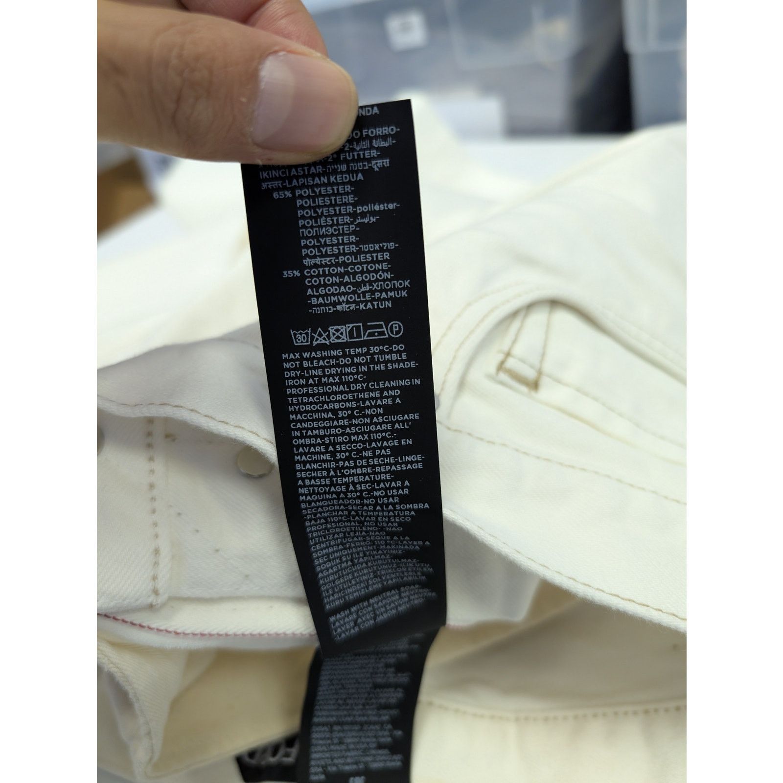 Tom Ford o1rshd1 Denim Slim Jean in White Size US 36 / EU 52 - 20 Thumbnail