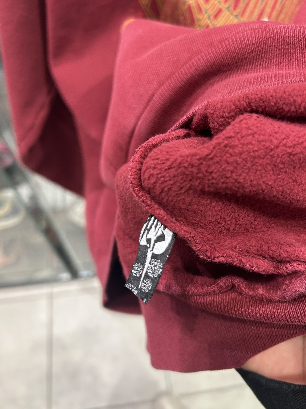 Sp5der Sp5der burgundy hoodie Size US XL / EU 56 / 4 - 9 Thumbnail