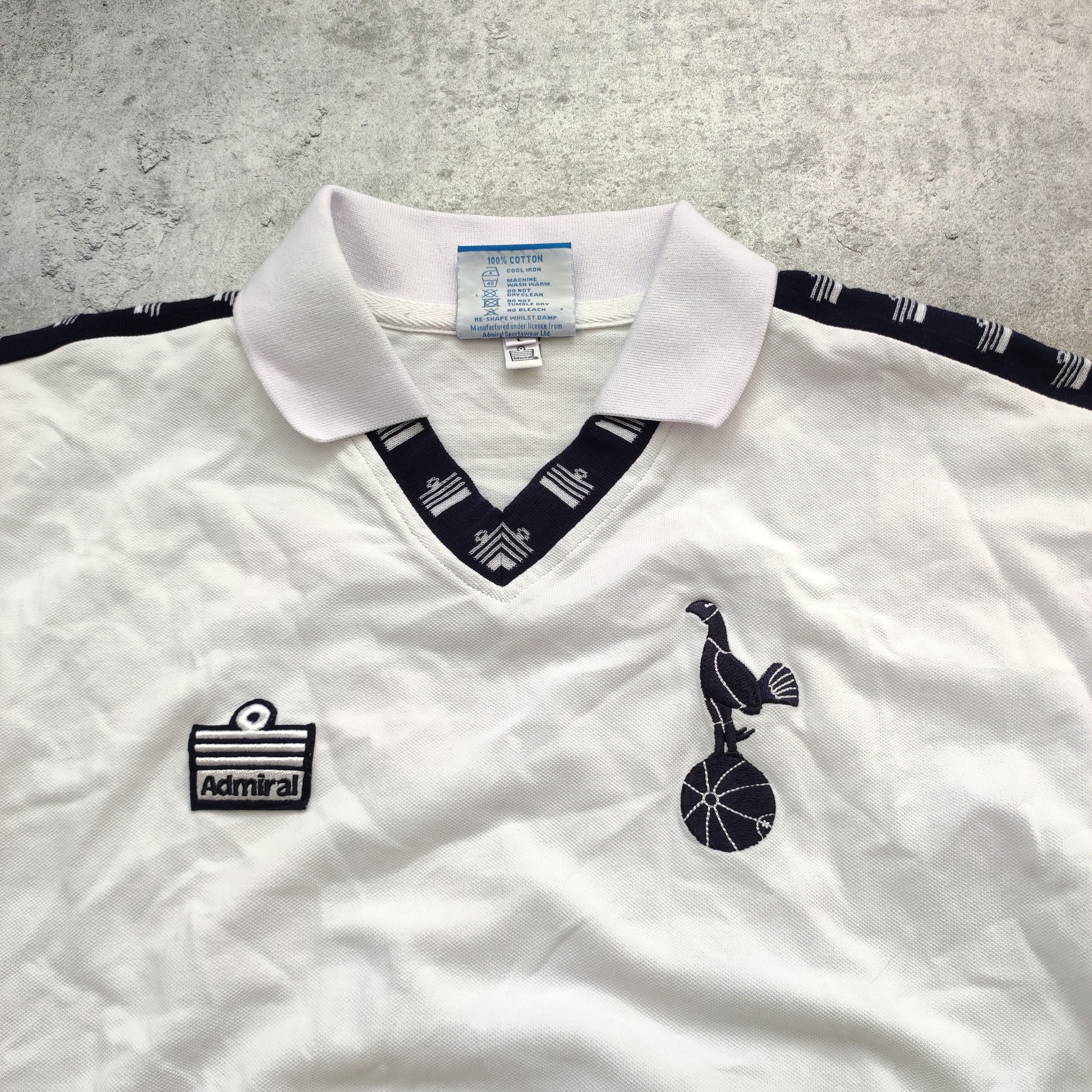 Vintage Vintage RARE Tottenham London 1978 Admial Replica Jersey Size US L / EU 52-54 / 3 - 4 Thumbnail