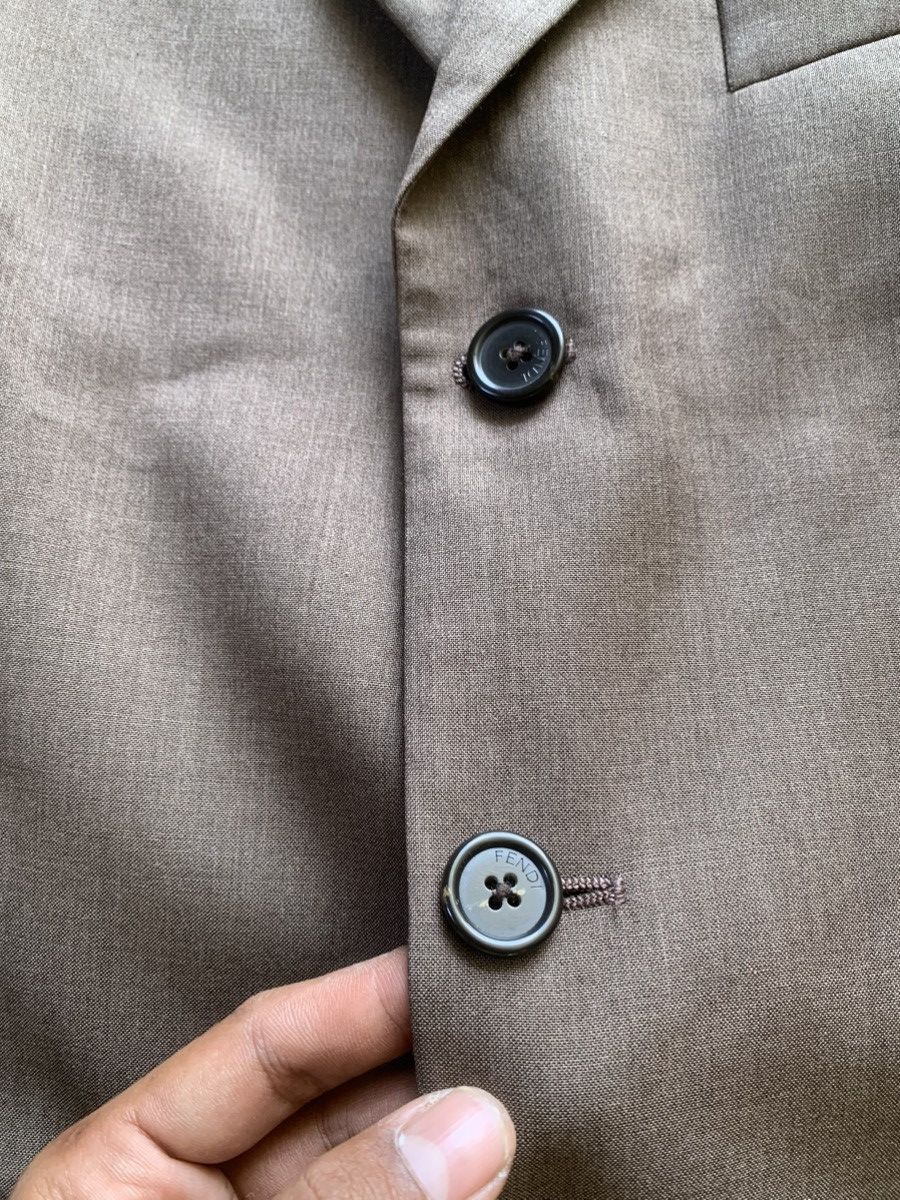Fendi Fendi Vintage Wool Blazers Size 40R - 5 Thumbnail