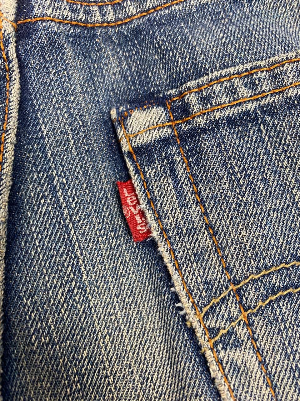 Levi's vintage levis 502 distressed denim nice design Size US 32 / EU 48 - 4 Thumbnail