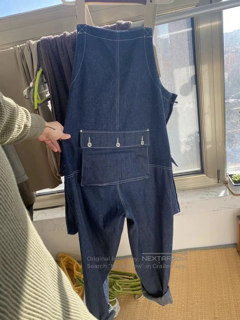 Nigel Cabourn Nigel Cabourn Original Denim Overalls. Size US 38 / EU 54 - 8 Thumbnail
