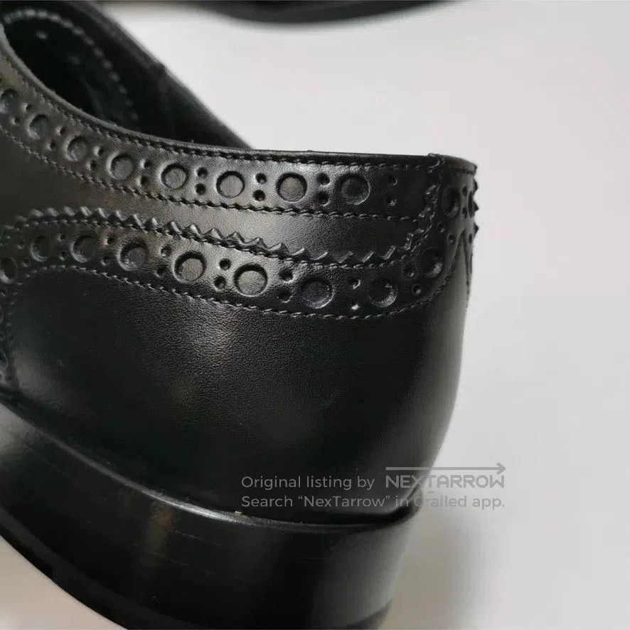 Burberry Burberry Men's Black Brogue Leather Shoes. Size US 7 / EU 40 - 7 Thumbnail