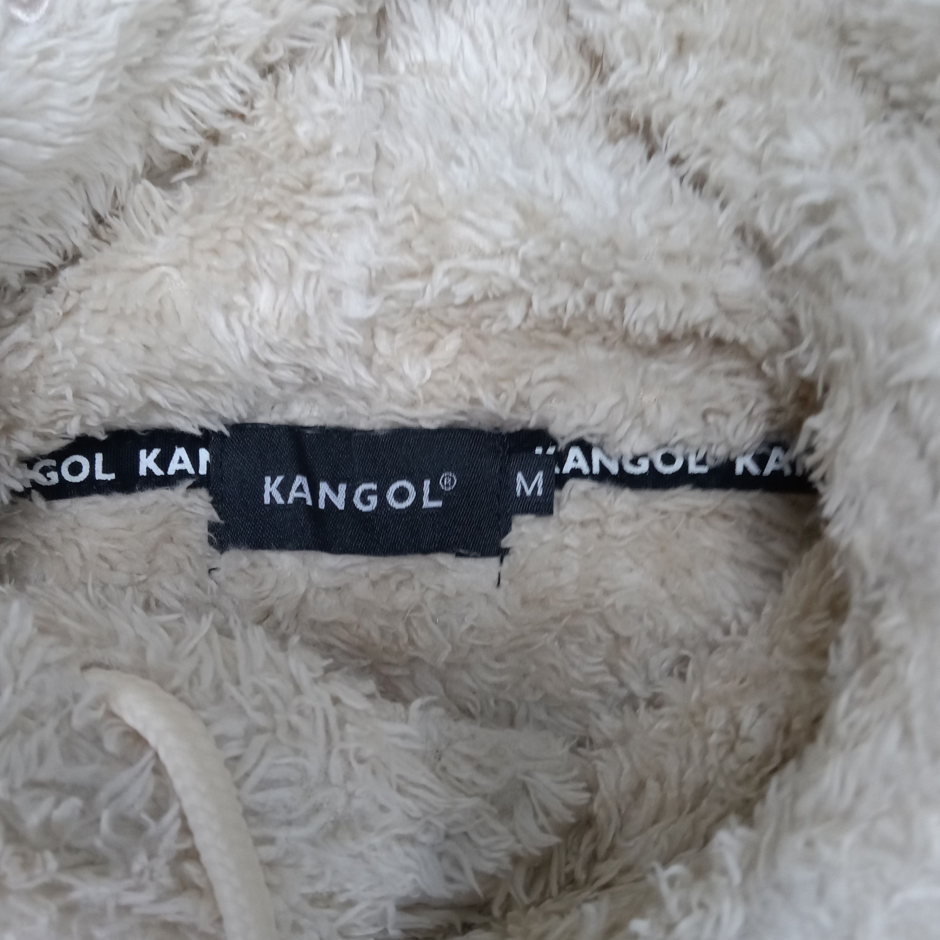 Kangol × Vintage Kangol British Brand Winter Fleece Hoodies Size US L / EU 52-54 / 3 - 4 Thumbnail