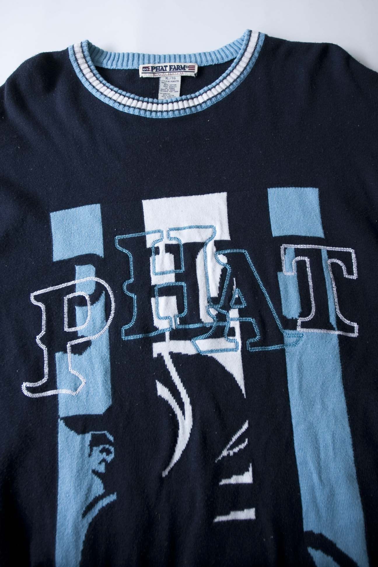 Phat Farm Phat Farm Sweater Logo Size XL Size US XL / EU 56 / 4 - 1 Thumbnail