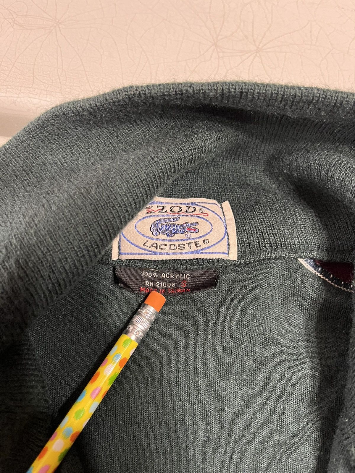 Lacoste vintage Lacoste izod zip up sweatshirt Size US S / EU 44-46 / 1 - 3 Thumbnail