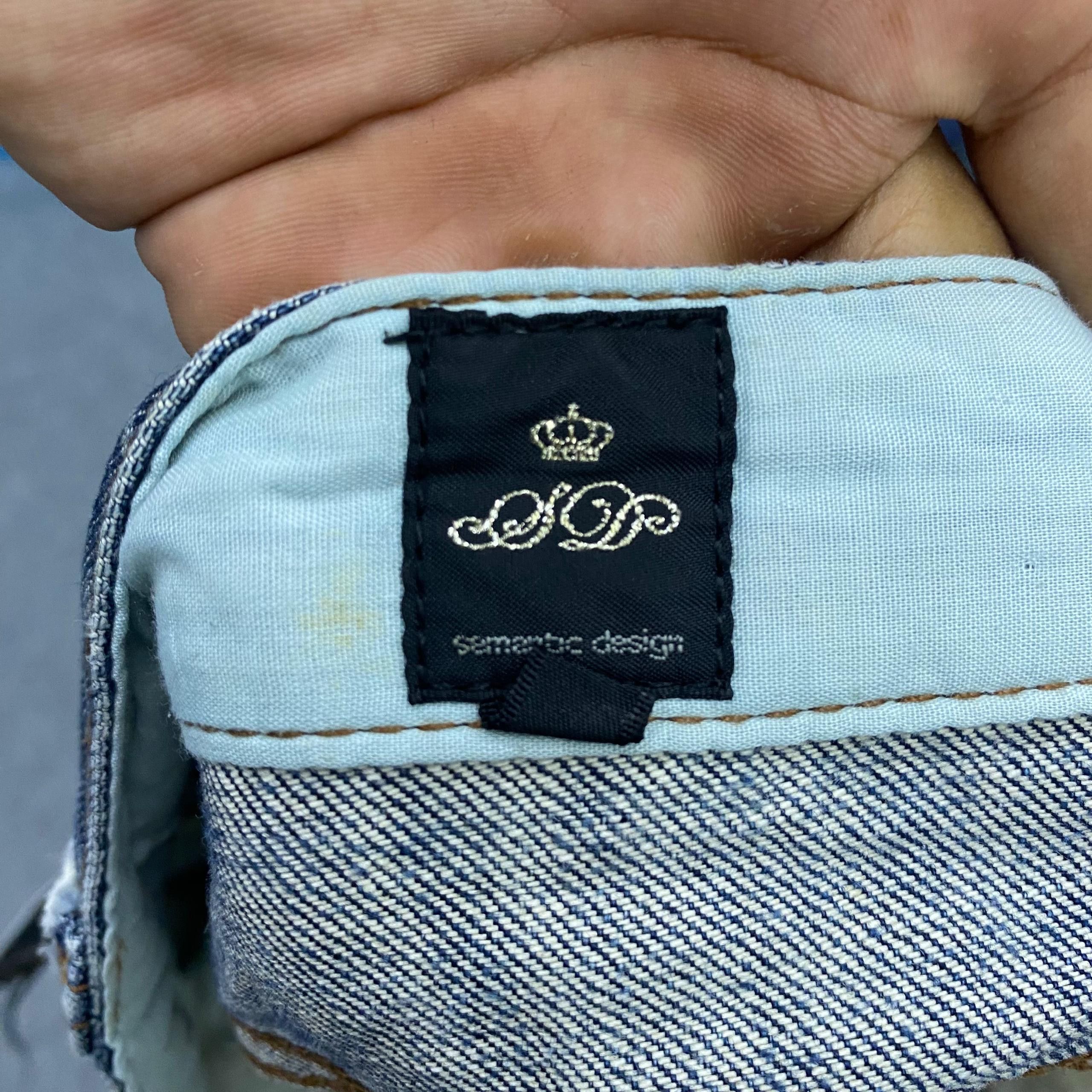 semanticdesign 💥Best Offer💥Semantic Design Distressed Denim Size US 29 - 13 Thumbnail