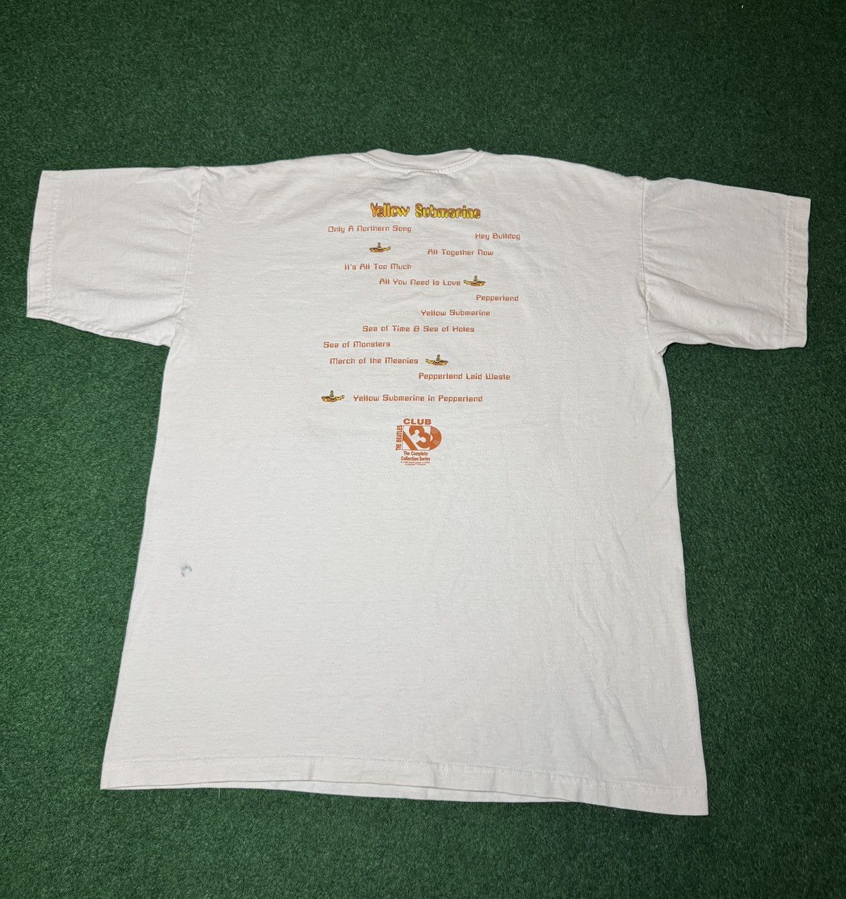 Band Tees Vintage 90s The Beatles Yellow Submarine Retro Band T Shirt Size US XL / EU 56 / 4 - 4 Thumbnail