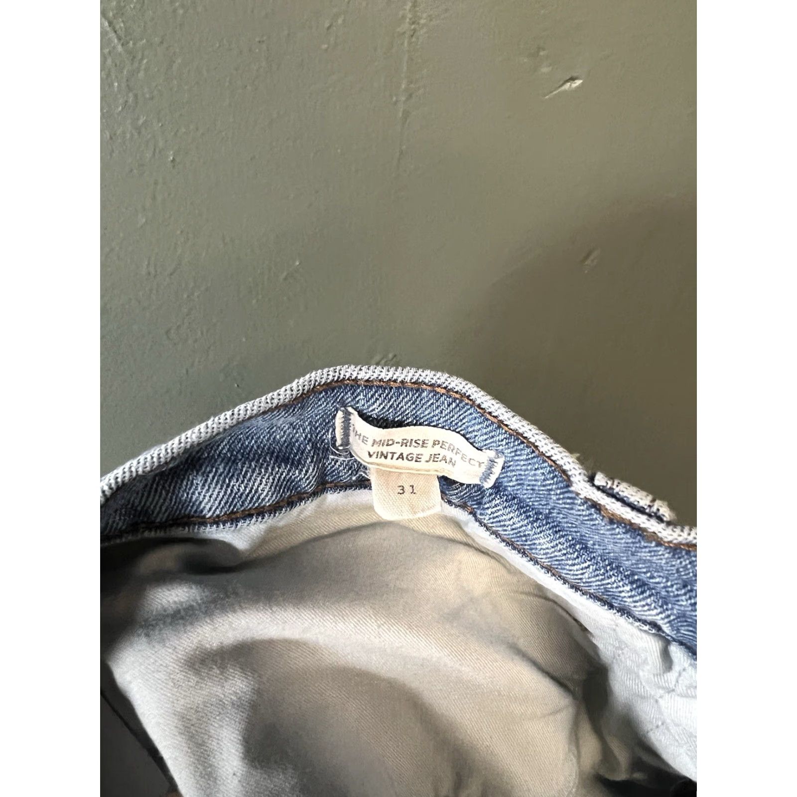 Madewell Vintage Madewell Blue Straight Jean Size 31 User: Vintage Madewell Blue Straight Jean Size 31 Size 24" / US 00 / IT 34 - 4 Thumbnail